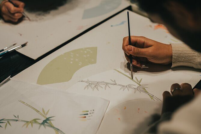 Private Kyoto Fan Painting & Edo-Style Tosenkyo Game Experience - Key Points