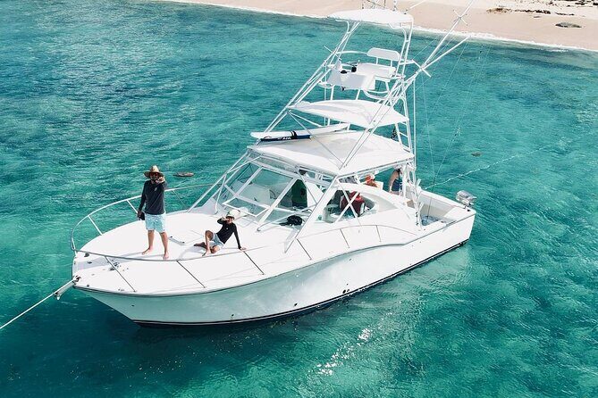 Private Luxury 36' Yacht from Fajardo to Icacos or Palomino - Discover Puerto Rico’s Coastline in Style with a Private Luxury Yacht Tour