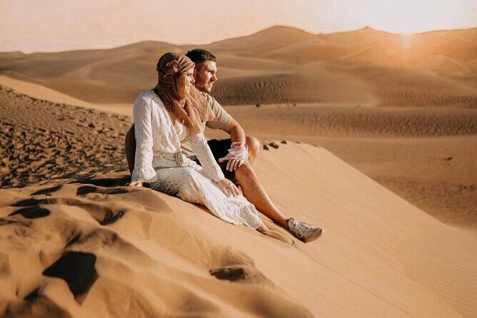 Private Morning Desert Safari with Camel Ride & Sandboarding - Key Points