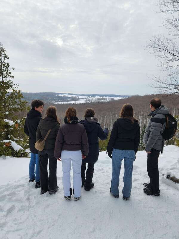 Private Nottawasaga Bluffs Caves Snowshoe-Creemore/Collingwd - Key Points