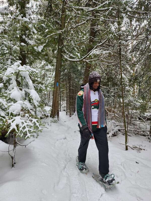 Private Nottawasaga Bluffs Caves Snowshoe-Creemore/Collingwd - What to Expect