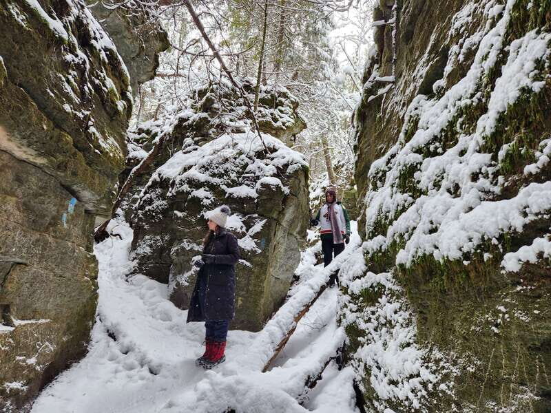 Private Nottawasaga Bluffs Caves Snowshoe-Creemore/Collingwd - Practical Tips