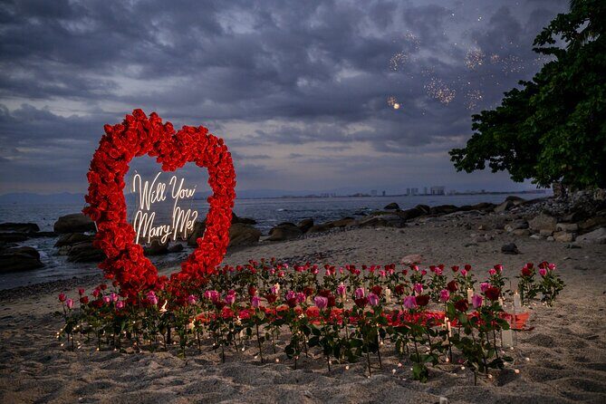 Private Photoshoot Giant Heart with Roses - An In-Depth Look at the Experience