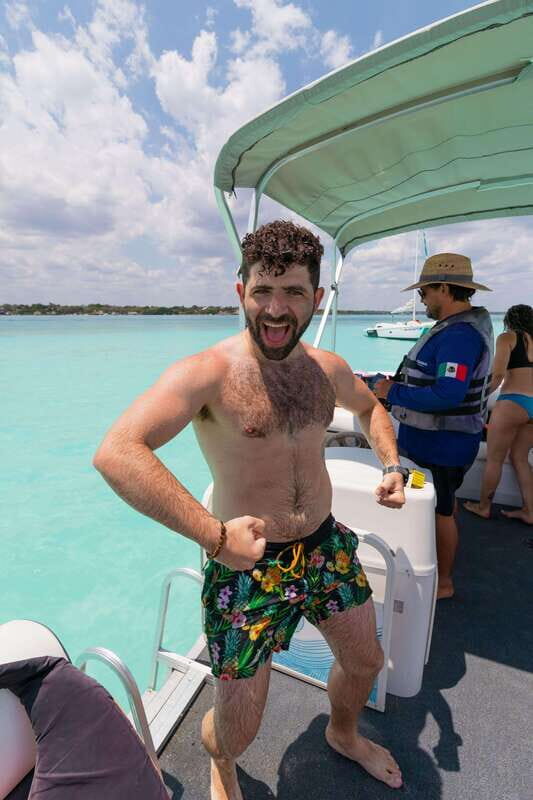 Private pontoon tour in the seven colors Bacalar lagoon - Summary