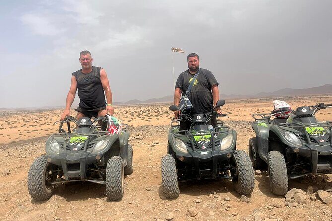 Private quad ride in the desert of the palm grove - A Well-Structured and Scenic Itinerary
