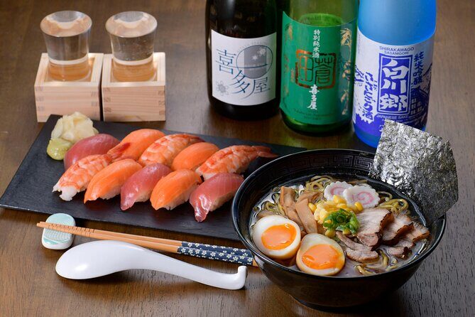 Private Ramen and Sushi Cooking Class with Sake Pairing in Tokyo - Key Points