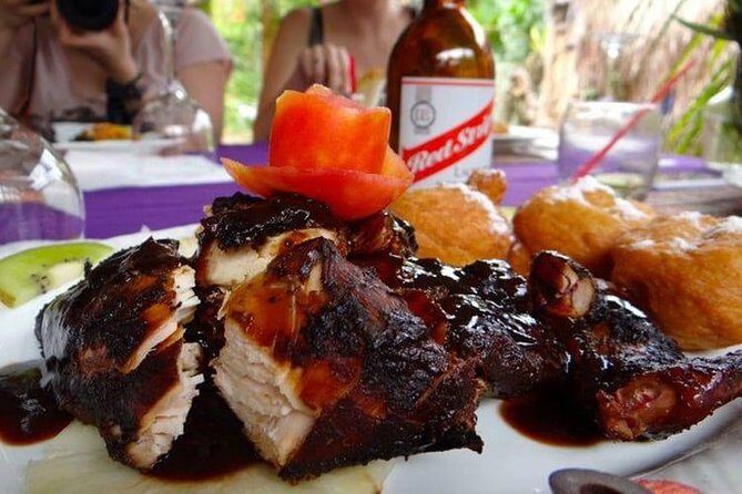 Private Round Trip Transfer for Jamaican Jerk at Scotchie's Ocho Rios - The Sum Up