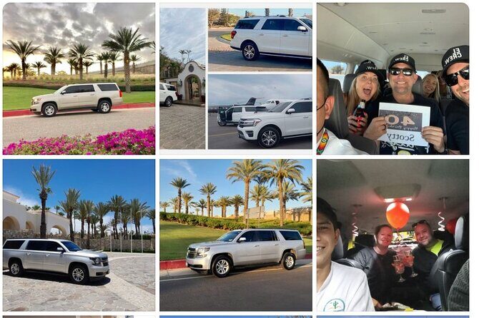 Private RoundTrip from Airport to Hotels to Cabo San Lucas Zone 3 - Key Points
