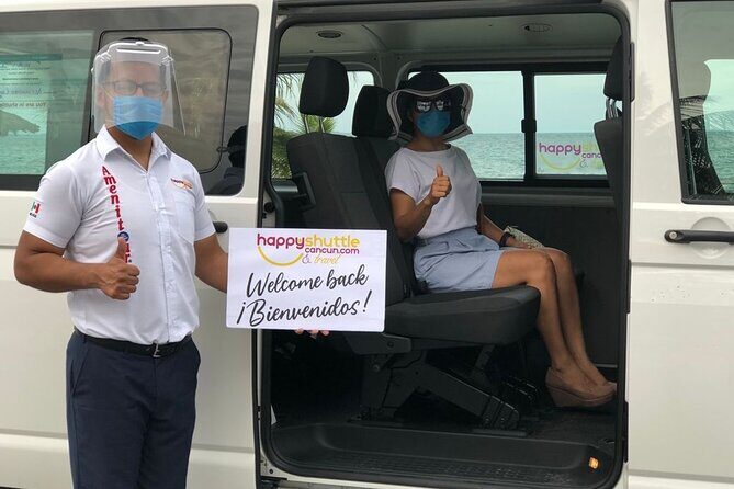 Private Roundtrip Transportation from Cancun Airport to Ferry Isla Mujeres - Key Points