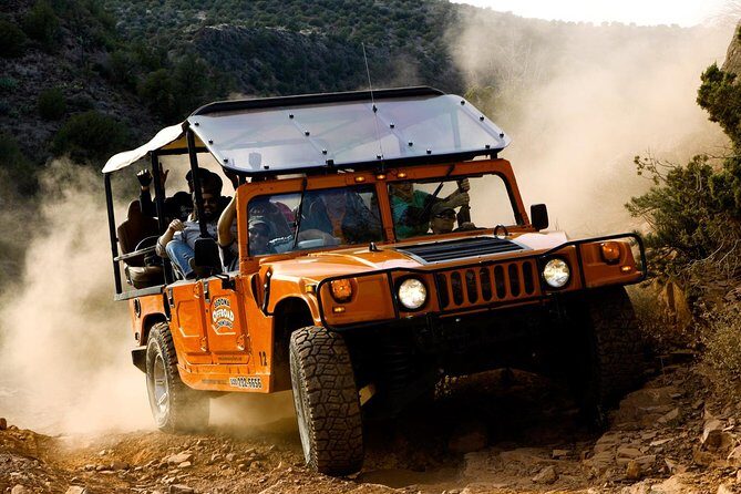 PRIVATE Sedona Jeep Tour 4X4 Hummer - Red Rock West - Key Points