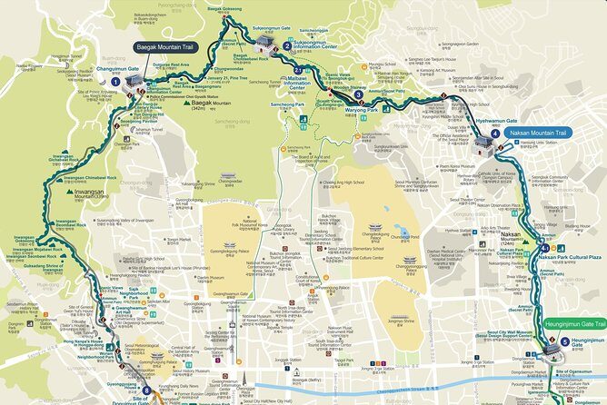 Private Seoul Wall Trekking [Inwangsan, Bugaksan, Naksan Park, N-Seoul Tower] - What Makes This Tour Stand Out?