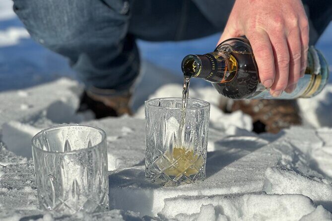 PRIVATE: Shackleton Glacier Whiskey Flight - 50mins - An Up-Close Look at the Experience