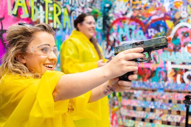 Private Shooting and Spinning DIY Painting Class in Chicago - Key Points