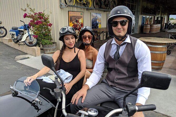 Private Sidecar Adventure Tour through Temecula - Exploring the Temecula Sidecar Experience
