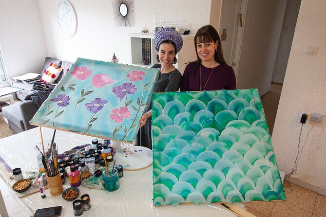 Private Silk Painting Workshop in Jerusalem - Create a scarf - - Authenticity and Client Praise
