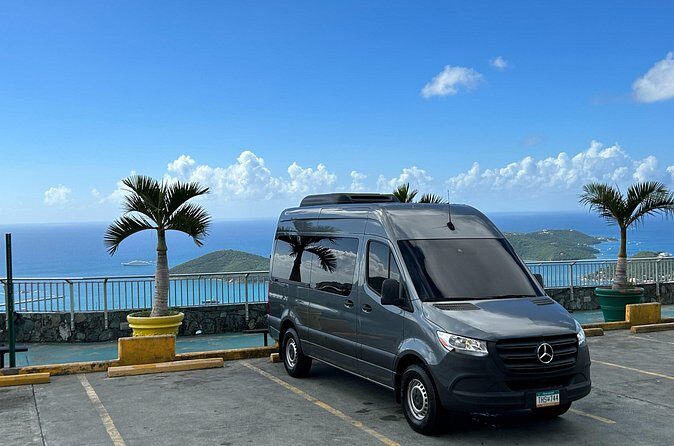 Private St. Thomas One Way Luxury Mercedes Van Limousine Service - Reliability and Flexibility