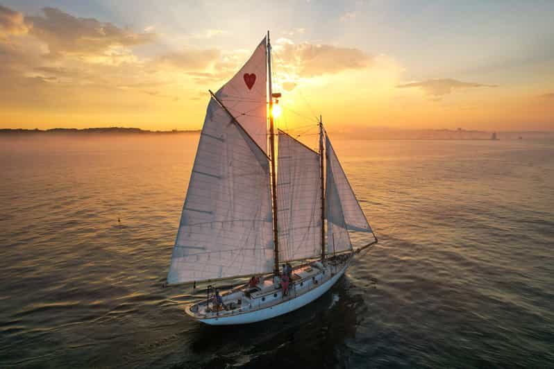 Private Sunset Charter on Heart's Desire in Casco Bay - An Authentic Maine Sailing Experience