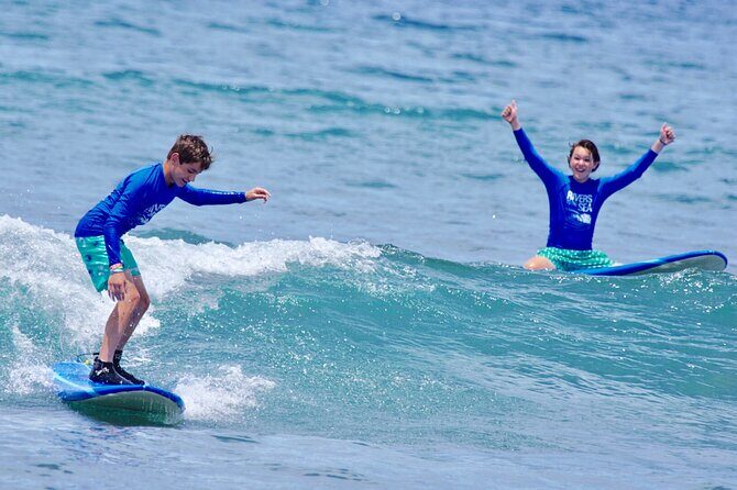 Private Surf Lesson for One Near Lahaina - The Learning Curve and Personal Attention