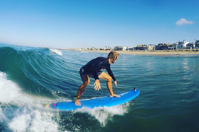 Private Surf Lesson Newport Beach, California - An Authentic Introduction to Surfing