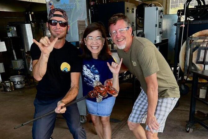 Private Three Piece Glassblowing Lesson for up to 6 people - The Itinerary: What to Expect During Your Session