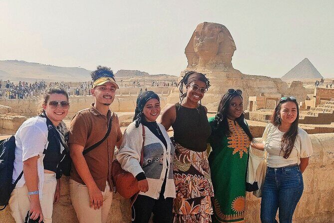 Private Tour All Inc Giza Pyramids, Saqqara Memphis, Lunch& Camel - The Great Sphinx: Guardian of the Pyramids