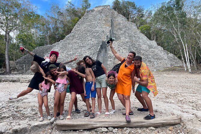 Private Tour Coba ruins Cenote Cavern Mayan Village Lunch - Key Points