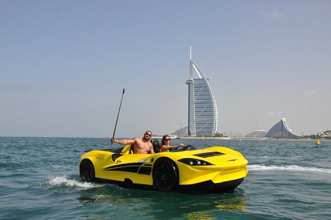 Private Tour Dubai in Jet Car 60min: Burj Al Arab to Atlantis - The Value for Adventure and Sightseeing