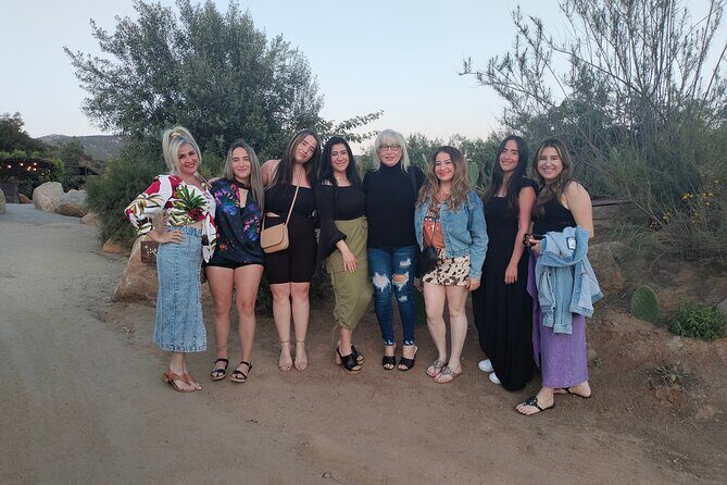 Private Tour EN Valle DE Guadalupe for 5 - 7 passengers - End of the Tour and Drop-off