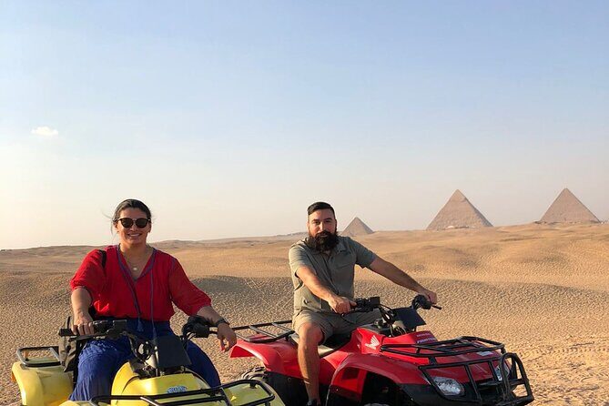 Private Tour Giza Pyramids, Sphinx, Lunch , 60min Quadbike ATV , camel ride - A Closer Look at the Giza Pyramids and Sphinx Tour