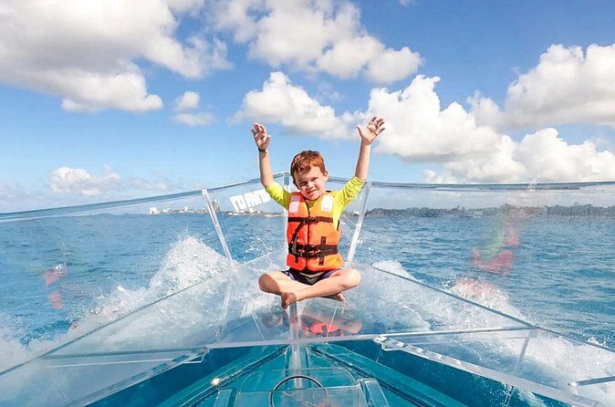 Private tour on transparent boat Cancun Nichupté lagoon - FAQ