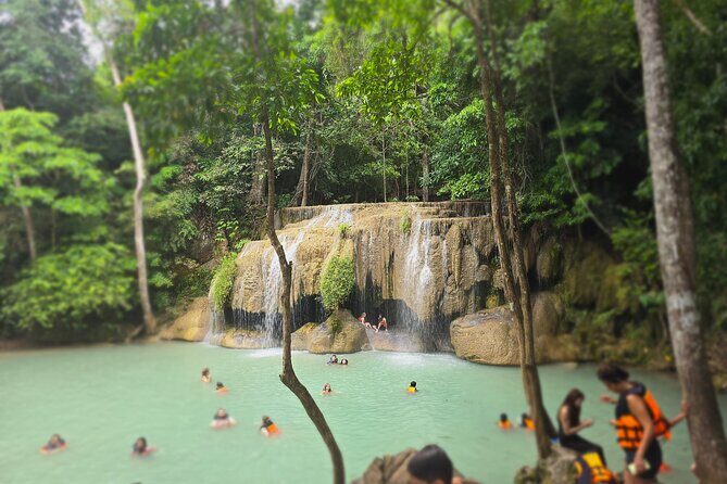Private Tour to Erawan Waterfall and Boat Tour in Kanchanaburi - Key Points