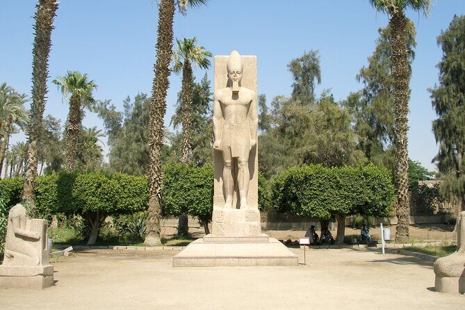 Private Tour to Giza Pyramids Sphinx Memphis and Saqqara - The Great Sphinx: A Mysterious Guardian