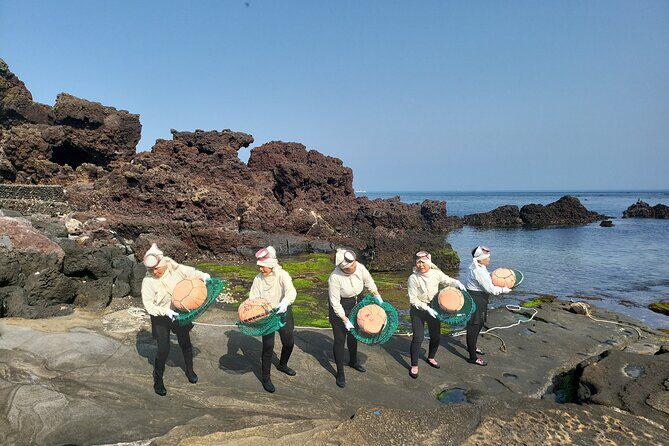 Private Tour Woman Diver Performance & stone park in Jeju Island - FAQs