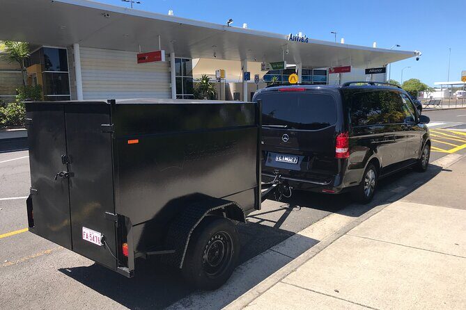 Private Transfer from Sunshine Coast Airport to Noosa 7 seater + Luggage Trailer - What to Expect from this Sunshine Coast to Noosa Transfer