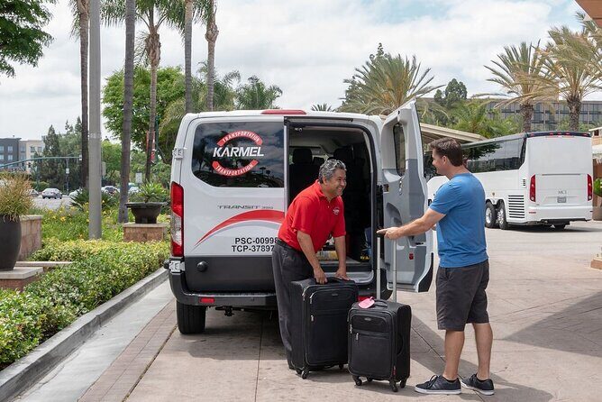 Private Van Airport Departure Transfer: Anaheim Resort Area to LAX Airport - The Practicalities of the Transfer