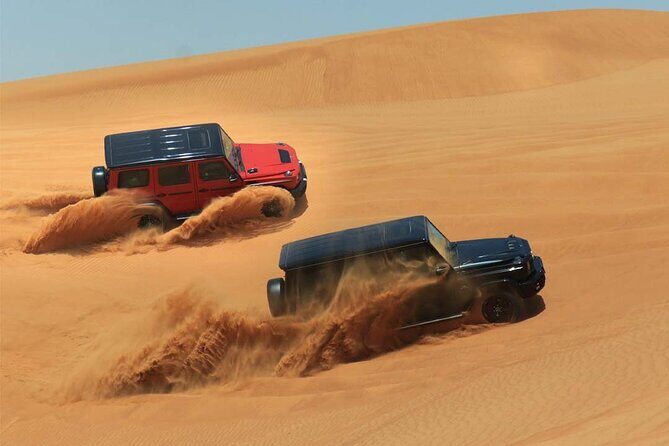 Private VIP Desert Safari in Luxury Vehicle G-Wagon - Key Points