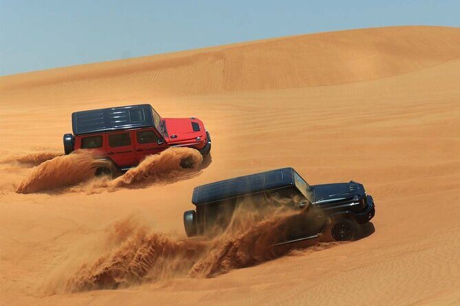 Private VIP Desert Safari in Luxury Vehicle G-Wagon - A Deep Dive into the Experience