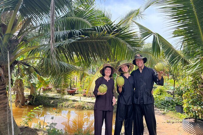 PRIVATE VIP Mekong Delta 1 Day with Biking,Fishing,Cooking ,BBQ - NON Touristic - Key Points