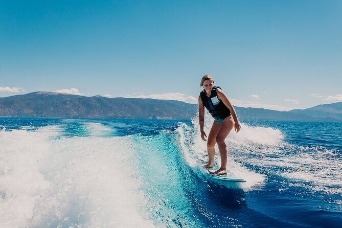 Private Wakesurf/Wakeboard Boat Charter Lake Tahoe - Exploring Lake Tahoe’s Private Wake Boat Experience