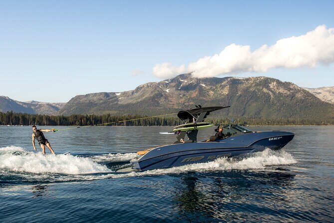 Private Wakesurf/Wakeboard Boat Charter Lake Tahoe - What to Expect During the Tour