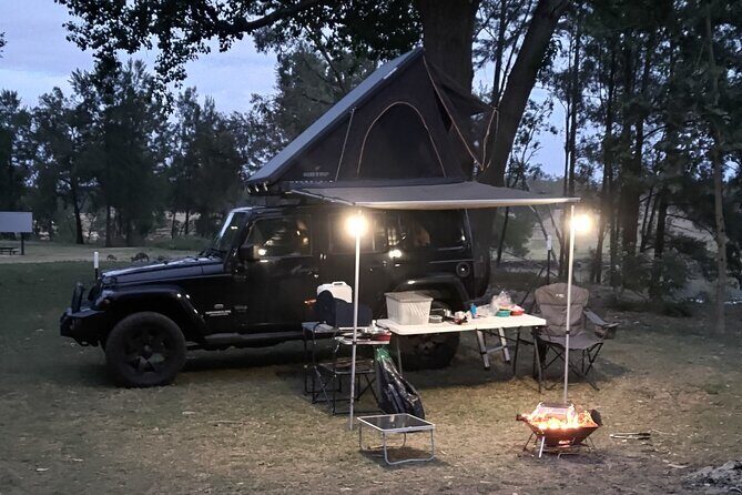 Private Waterfront Camping Sydney for 2 days - Key Points