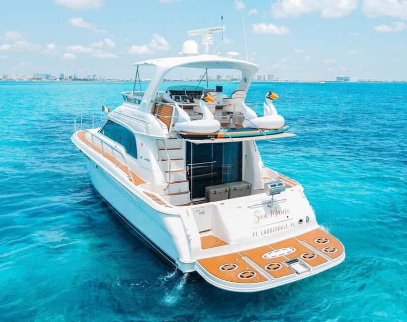 Private yacht ride in Cancun - The Itinerary Breakdown