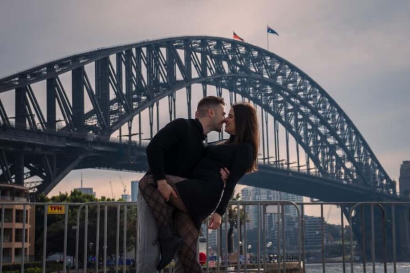 Professional photoshoot at The Rocks in Sydney - Key Points