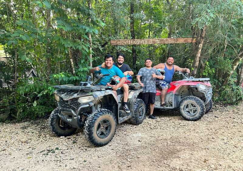Puerto Morelos: Jungle ATV Adventure, Ziplines and Cenote - Frequently Asked Questions