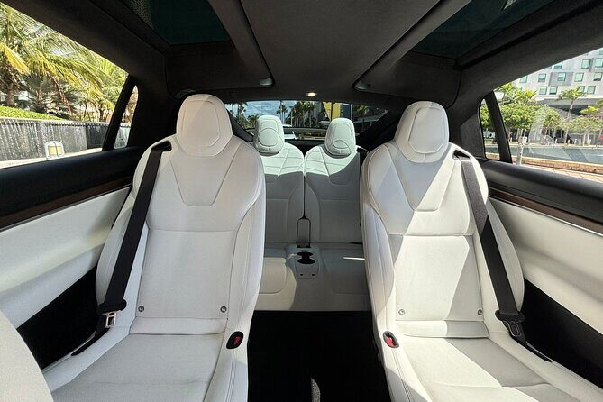 Puerto Rico Island Wide Transfer, Tesla Model X Luxury SUV. - Key Points