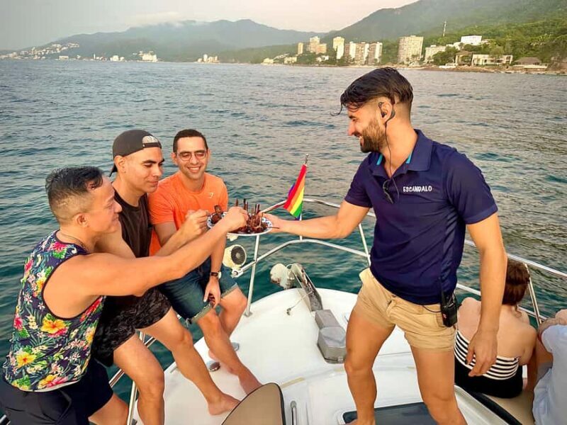 Puerto Vallarta: Gay Sunset Cruise with Open Bar - The Itinerary: What to Expect