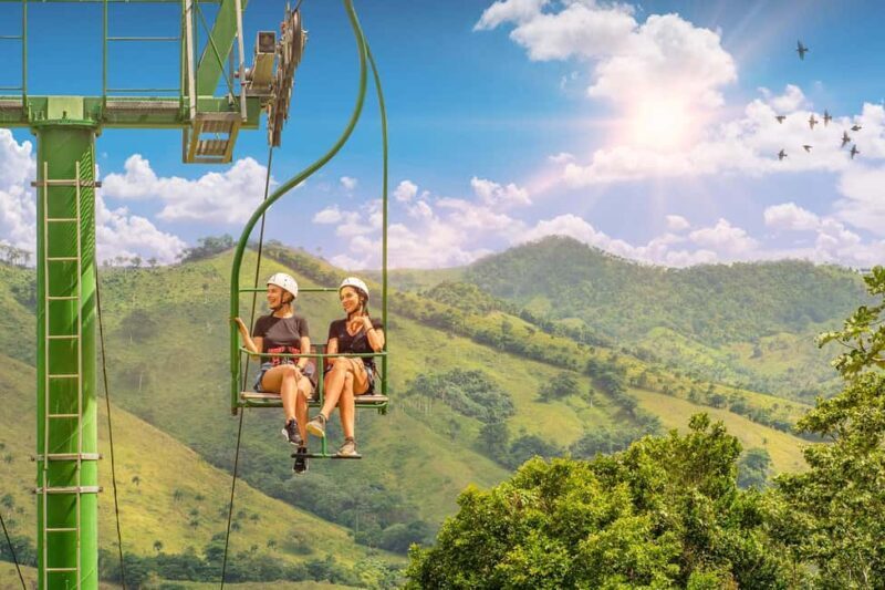 Punta Cana: Zipline, Chairlift, Buggy & Horse Ride Adventure - Key Points