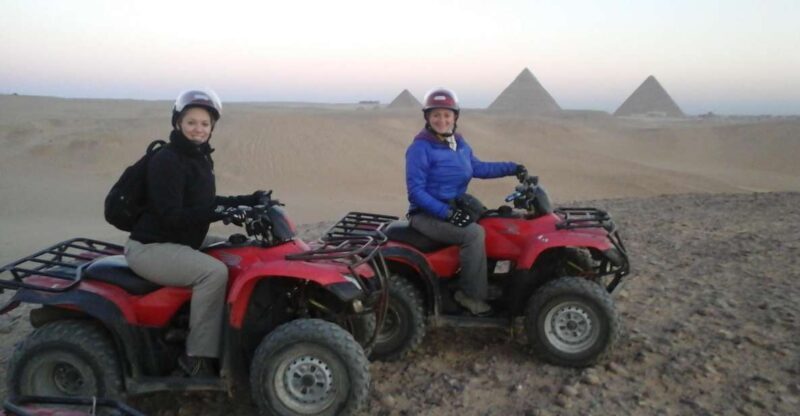 Pyramids of Giza: 1-Hour Quad Bike Desert Safari - Key Points