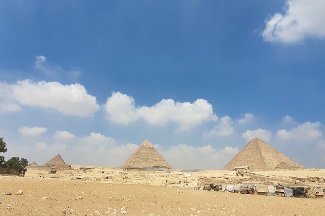 Pyramids of Giza with camel ride, Sakkara,ATV ride at sunset with lunch - An Overview of the Tour Experience
