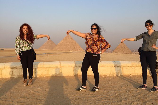 Pyramids of Giza,Egyptian Museum & Khan El Khalili Bazaar day tour - Key Points